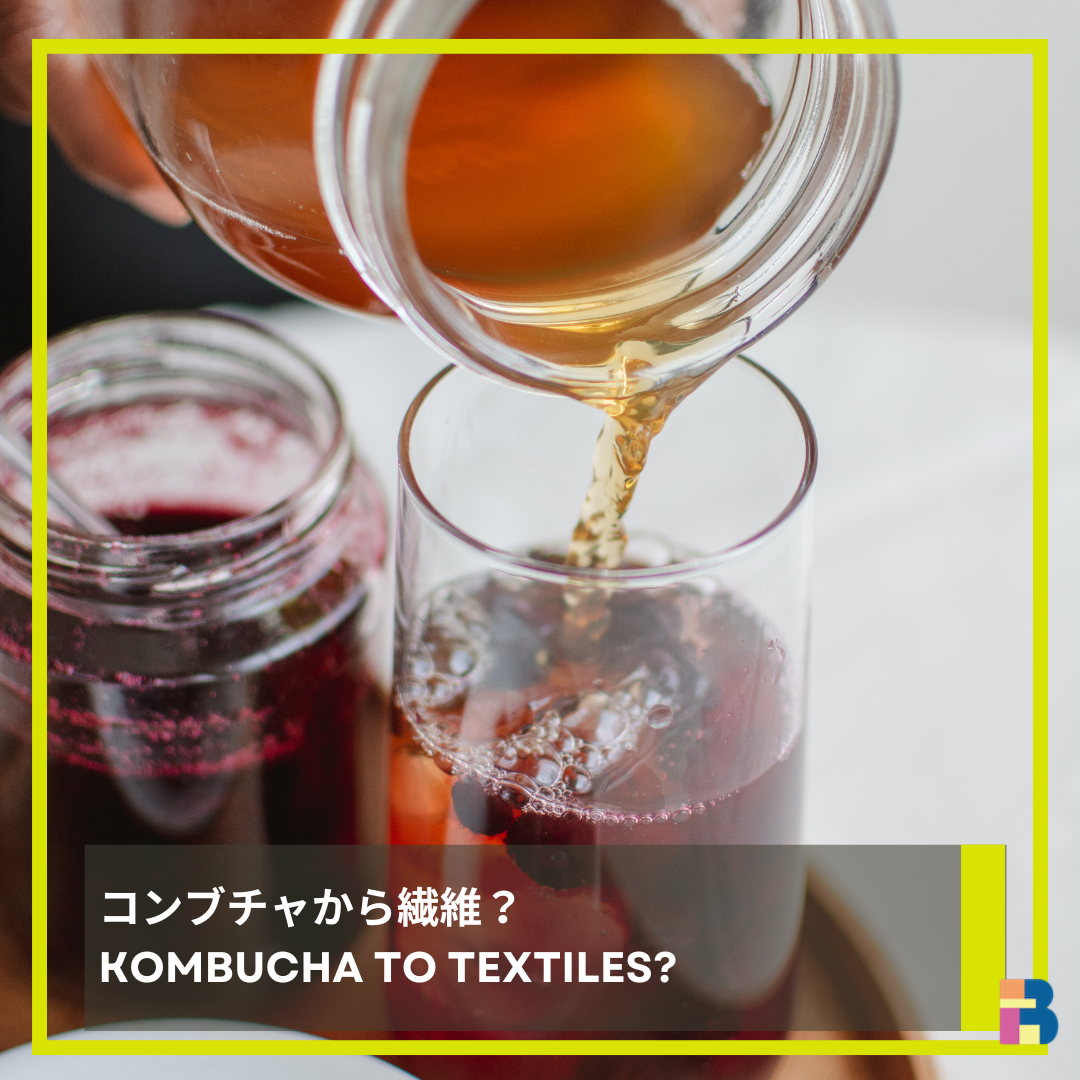 コンブチャから繊維?