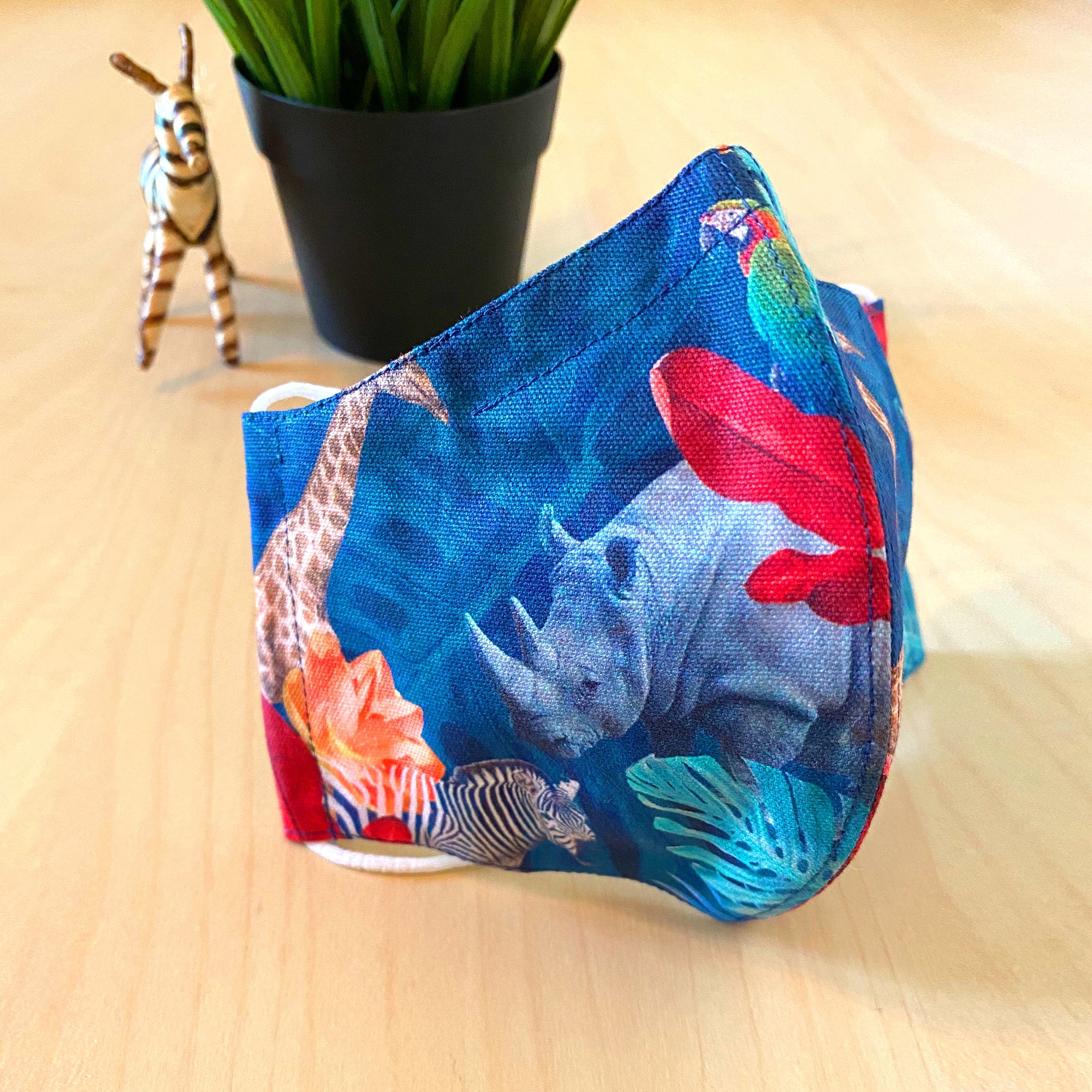 ハッピーアートマスク - MIDNIGHT SAFARI - Borderless Creations