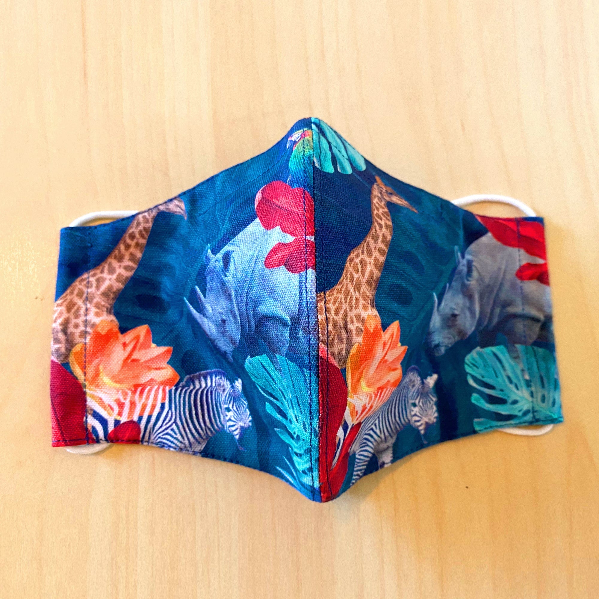 ハッピーアートマスク - MIDNIGHT SAFARI - Borderless Creations