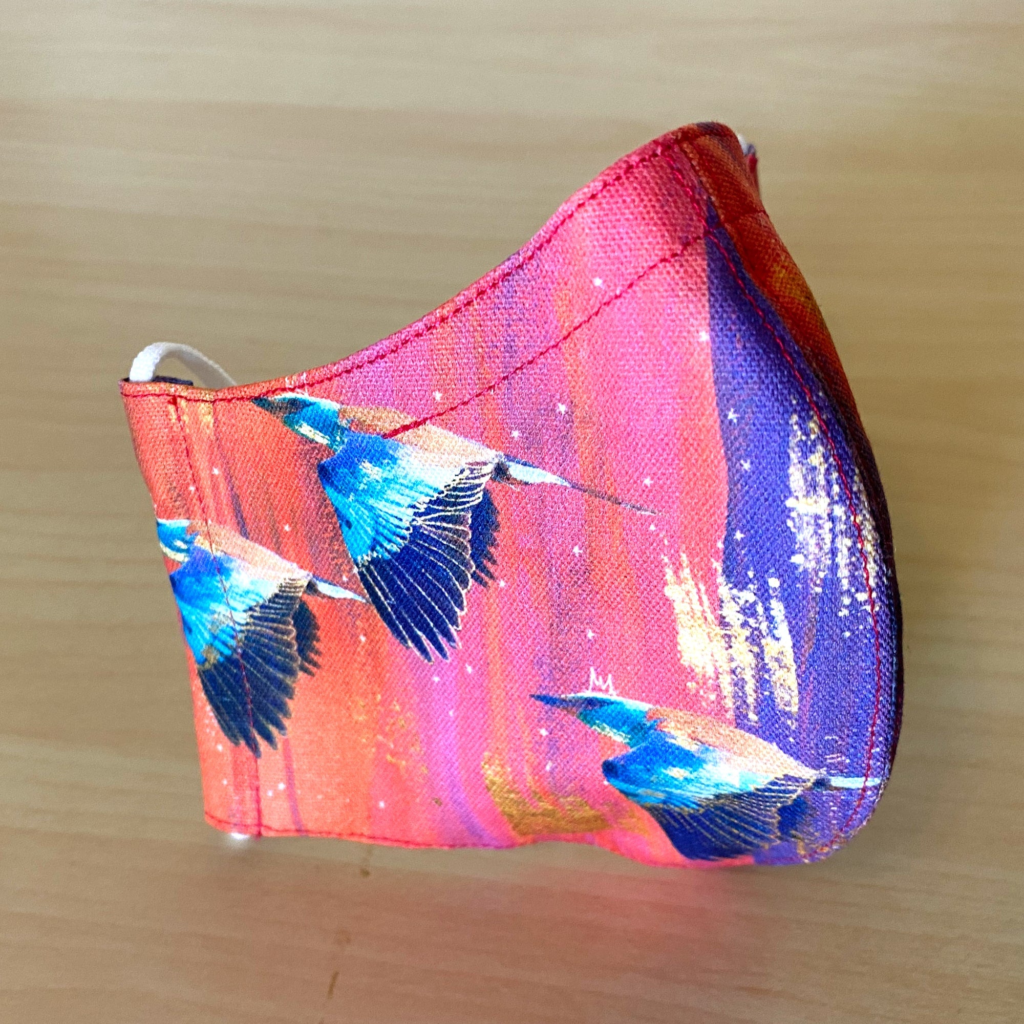 ハッピーアートマスク - FLY HIGH - Borderless Creations