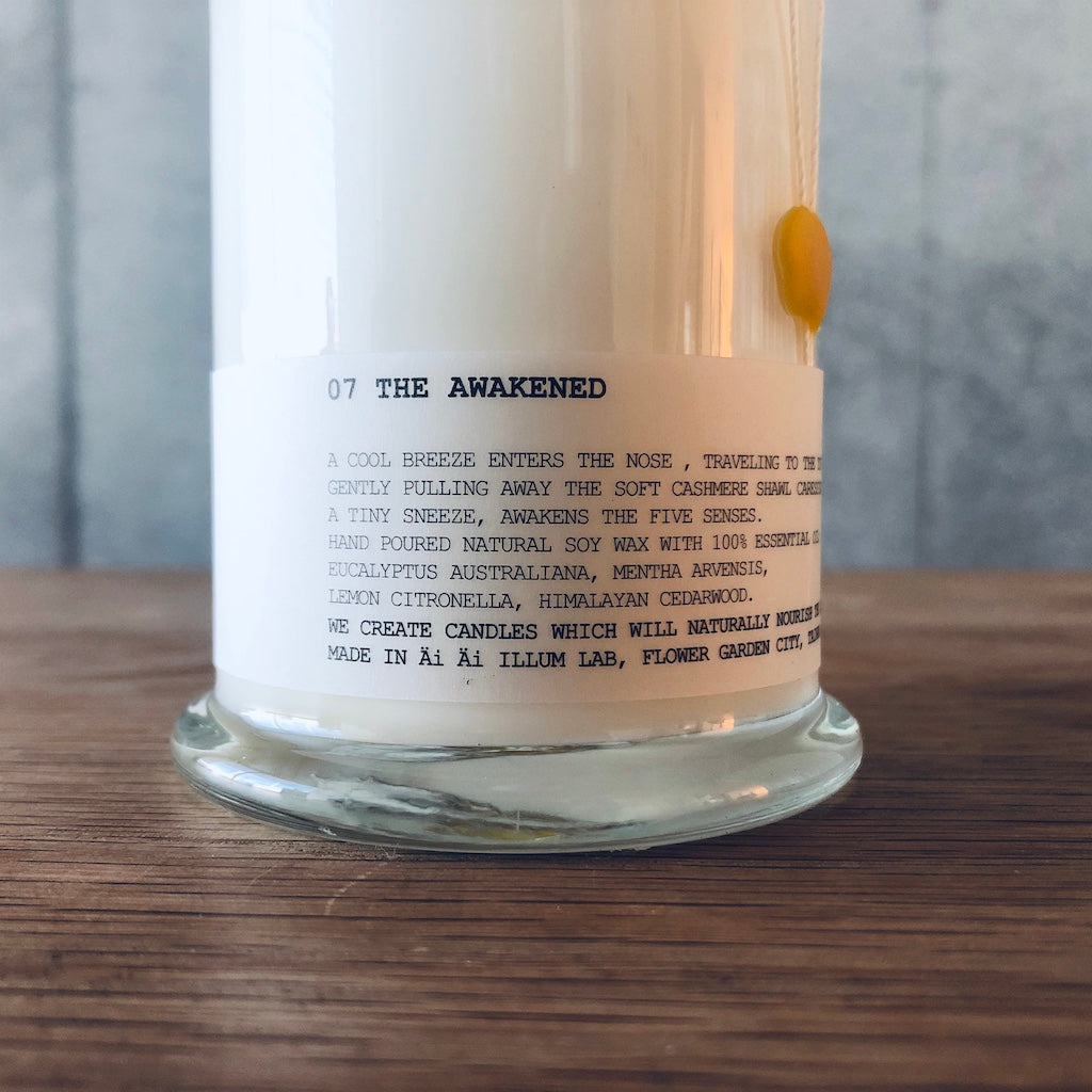 キャンドル - 07 THE AWAKENED 150g - Borderless Creations