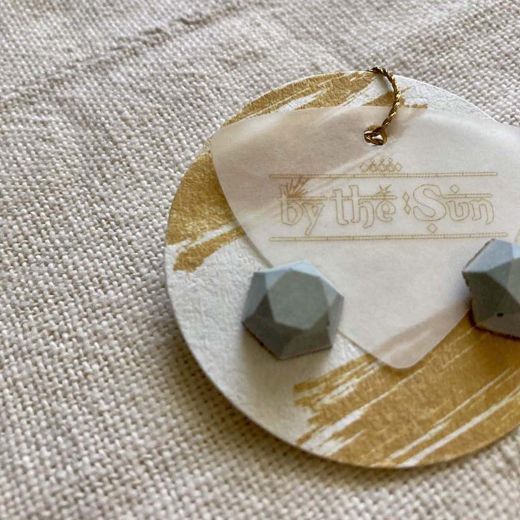 AROMA STONE HEXAGON (MIDDLE) - BLUE - Borderless Creations