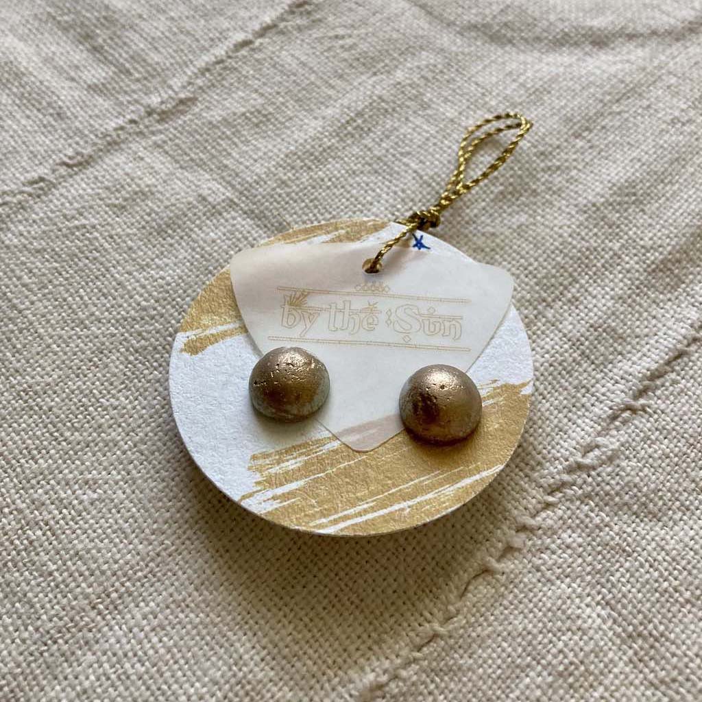 AROMA STONE FULL MOON (MIDDLE) - GOLD BLUE - Borderless Creations