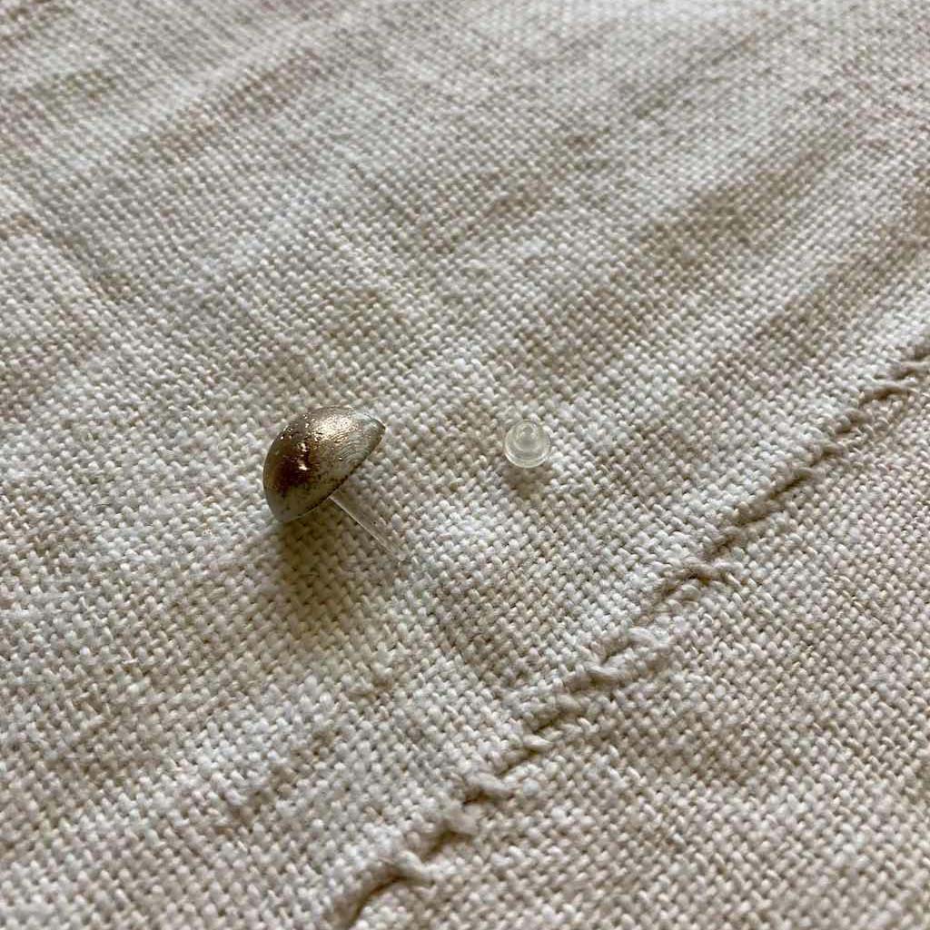 AROMA STONE FULL MOON (MIDDLE) - GOLD BLUE - Borderless Creations