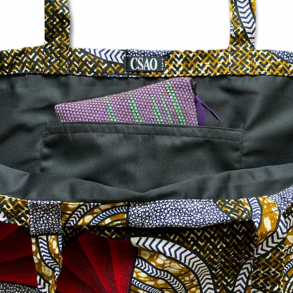 バッグ - BROWN/RED/WHITE - Borderless Creations