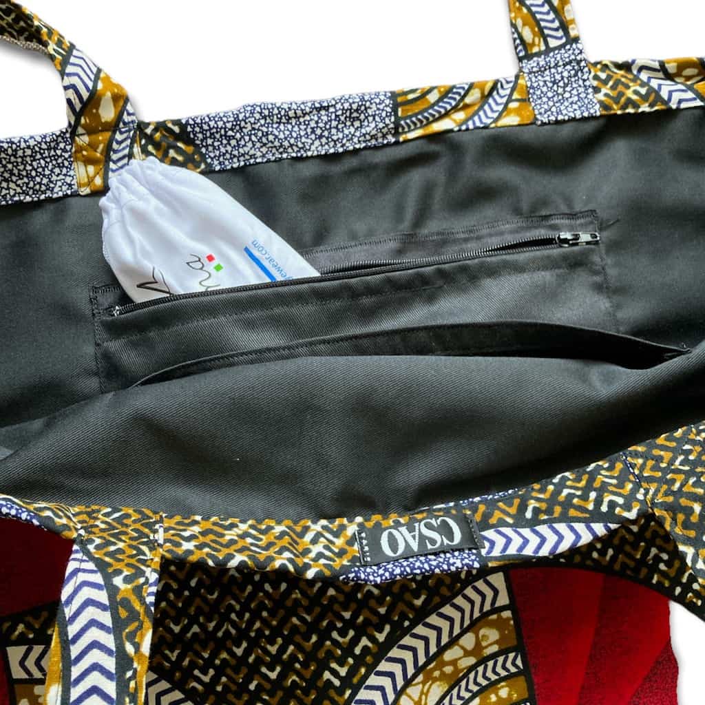 バッグ - BROWN/RED/WHITE - Borderless Creations