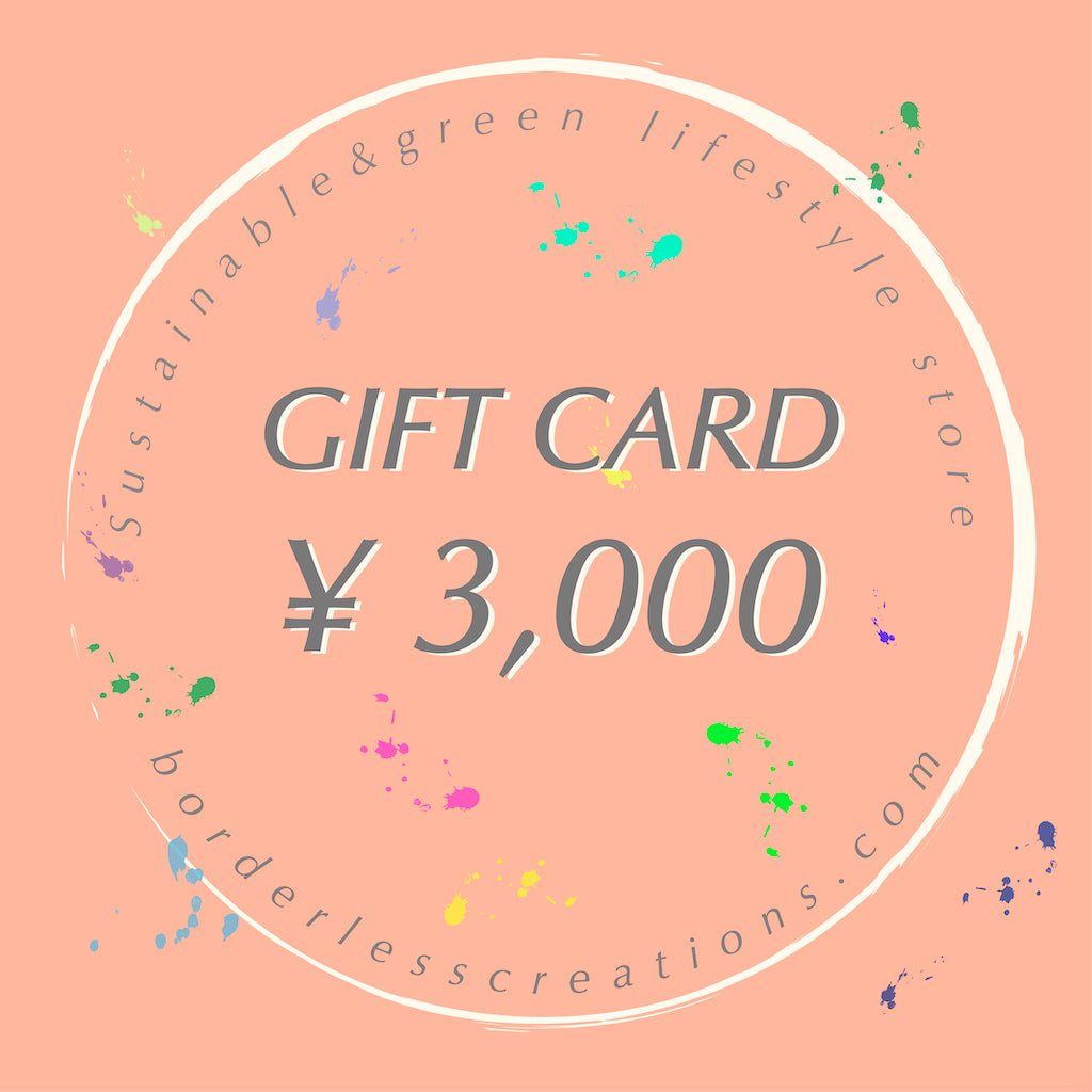 GIFT CARD : ¥3,000 - Borderless Creations