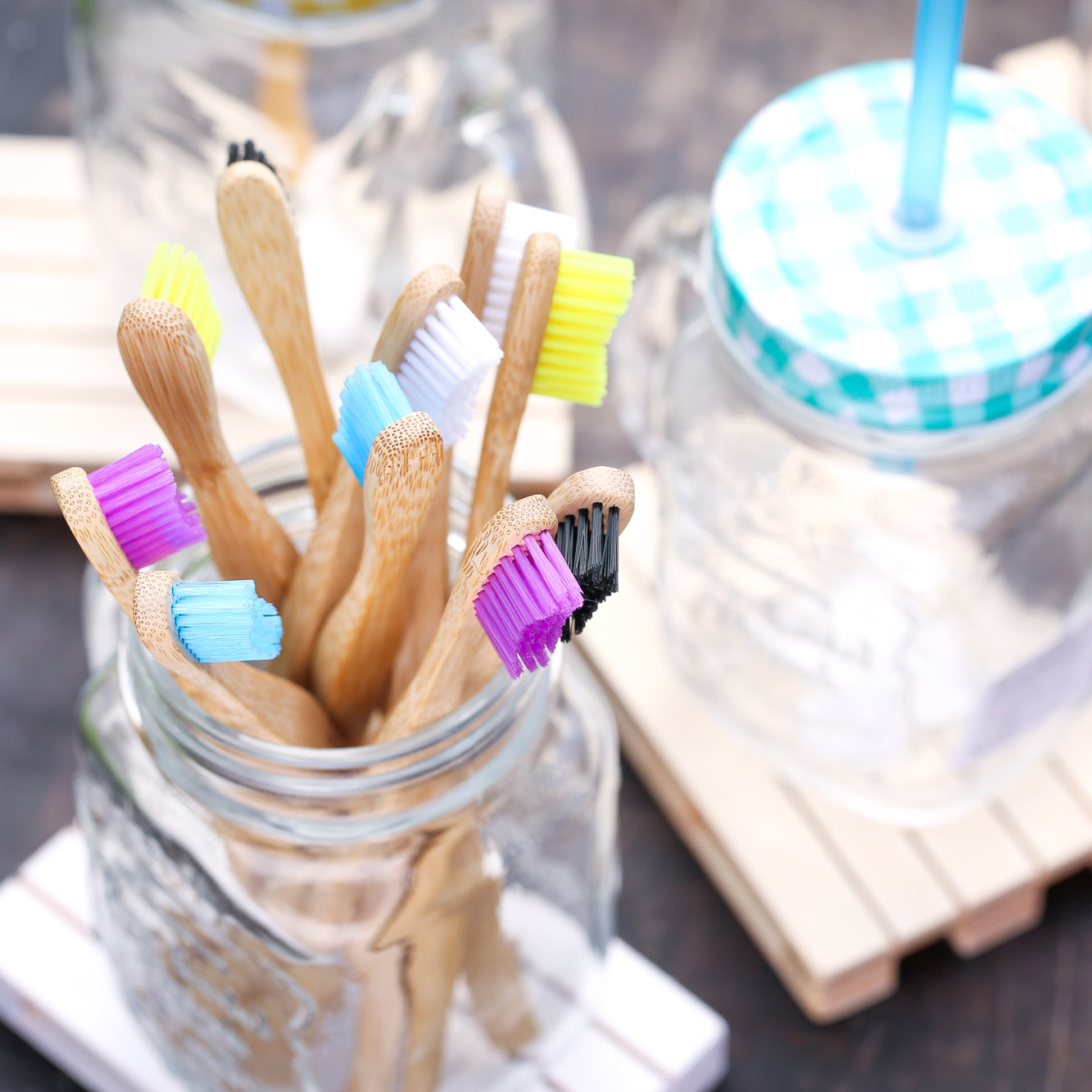 バンブー歯ブラシ - 子ども用 - Borderless Creations