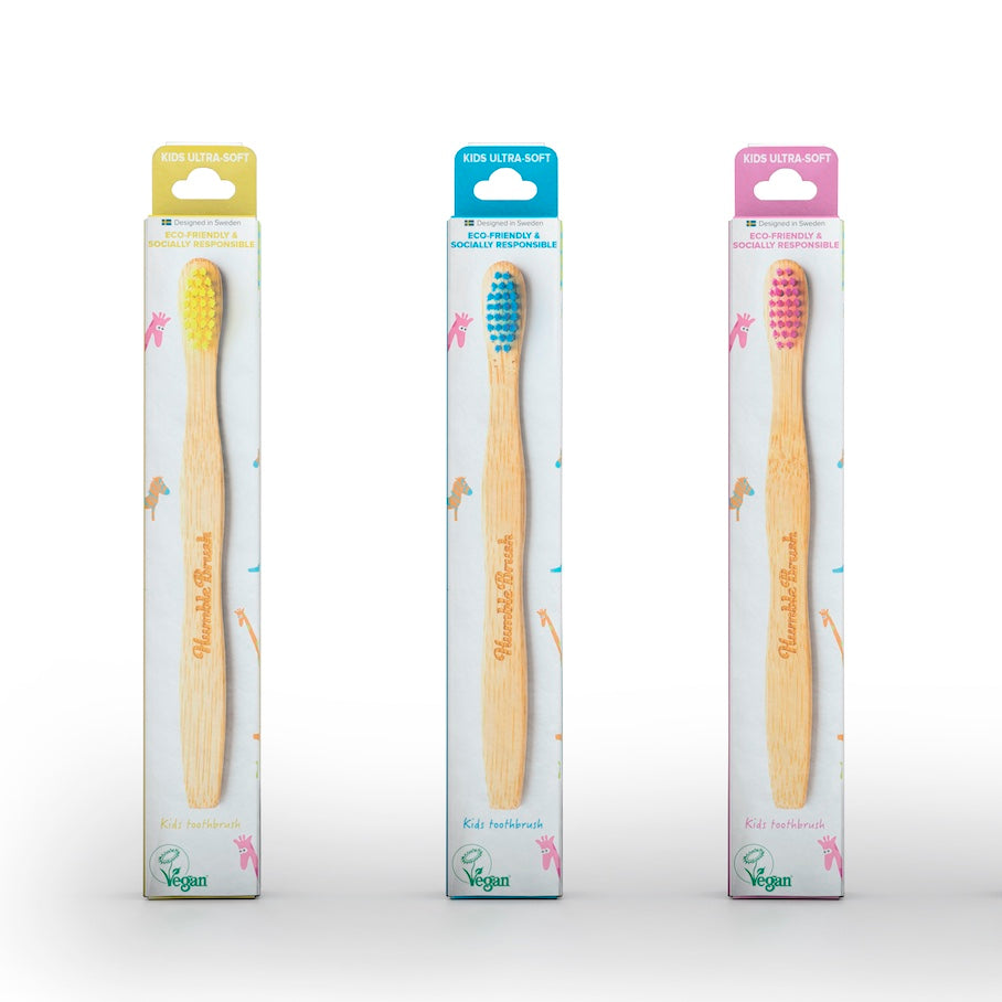 バンブー歯ブラシ - 子ども用 - Borderless Creations