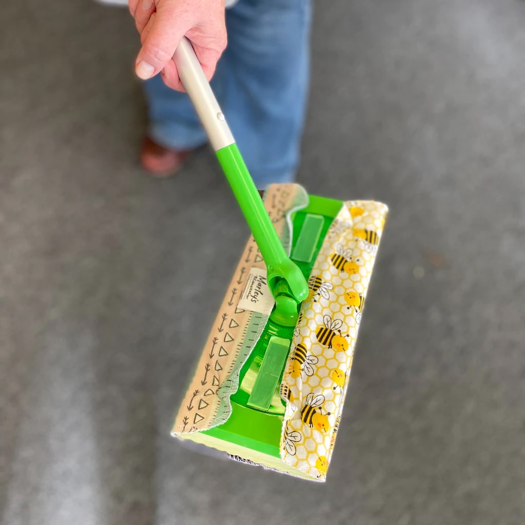 端切れを使ったモップシート(2枚入り) - Borderless Creations