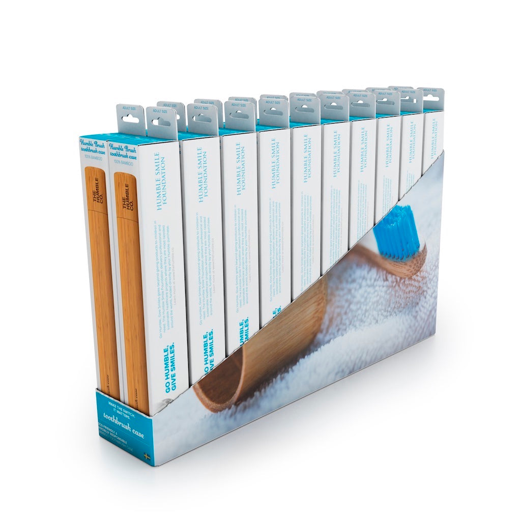バンブー歯ブラシケース - 大人用 - Borderless Creations