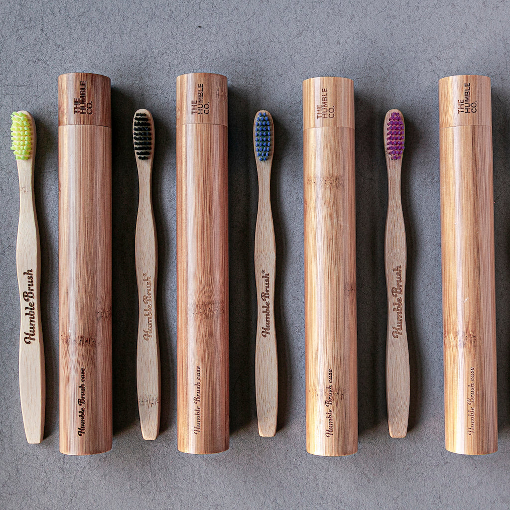 バンブー歯ブラシケース - 子ども用 - Borderless Creations