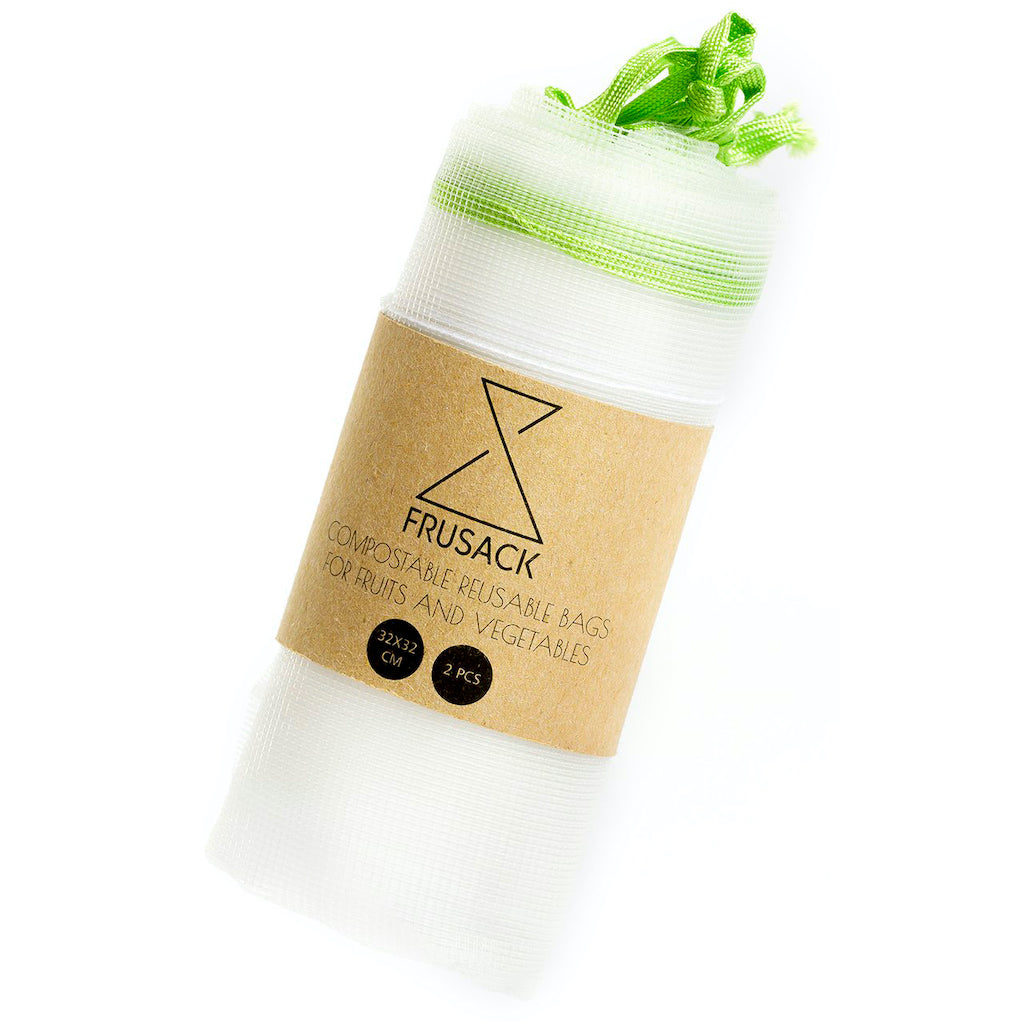 再利用できるプロデュース・バッグ - FRUSACK DUO - Borderless Creations