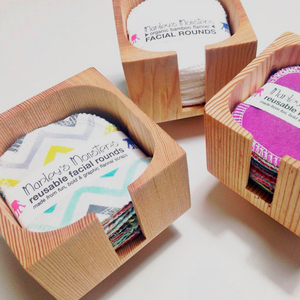 コットンパフ コンテナー - Borderless Creations