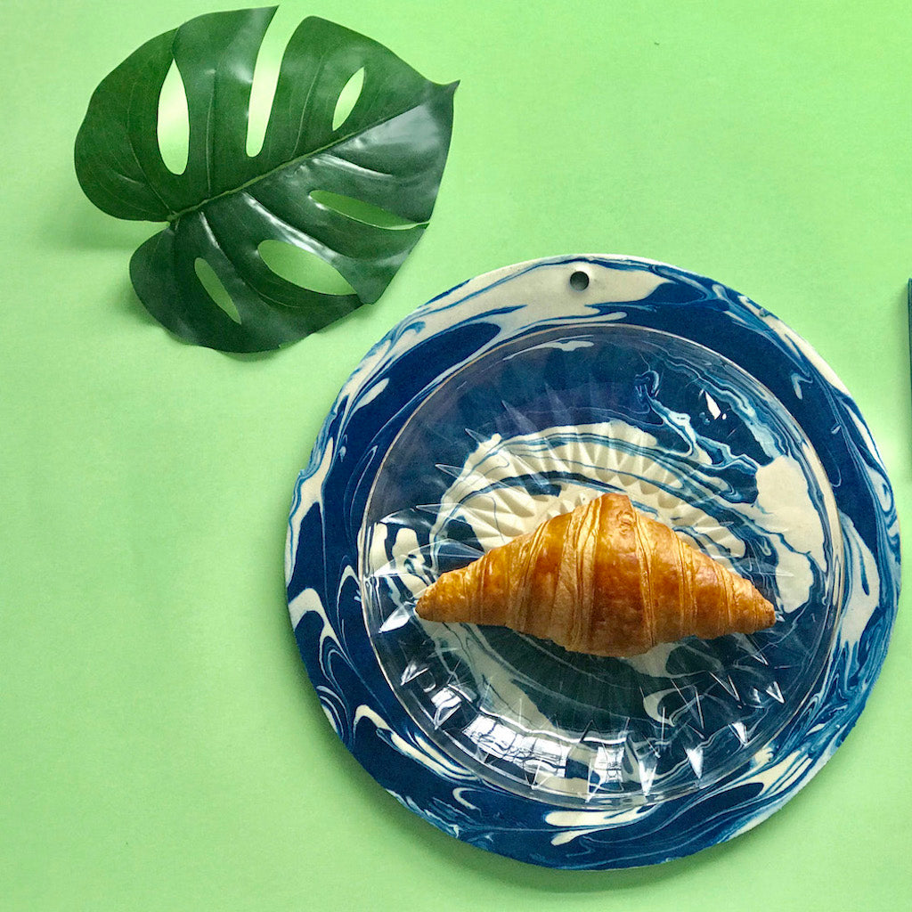 マーブル模様ランチョンマット - Borderless Creations