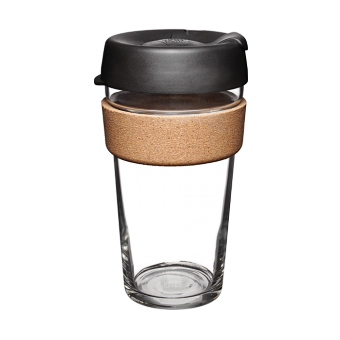 BREW CORK KEEPCUP 16oz - BLACK - Borderless Creations
