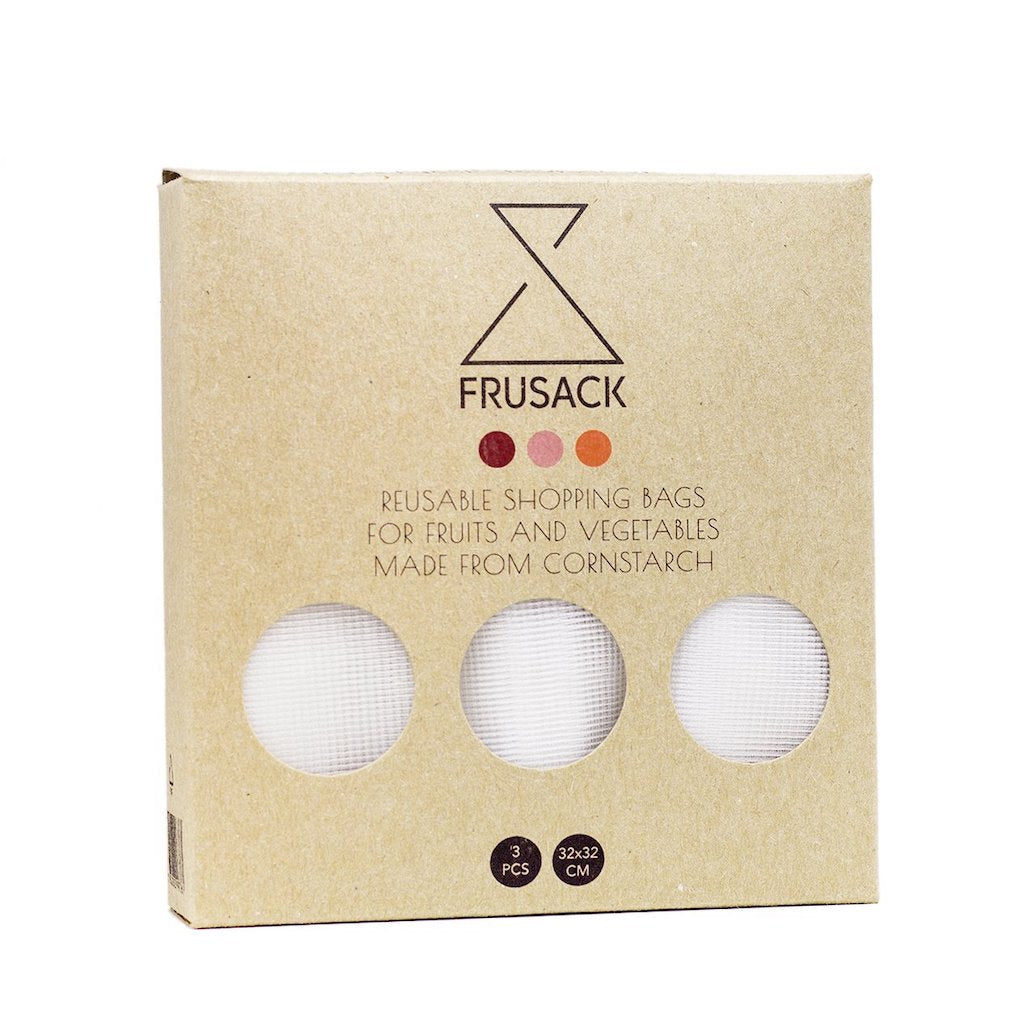 再利用できるプロデュース・バッグ - FRUSACK TRIO - Borderless Creations
