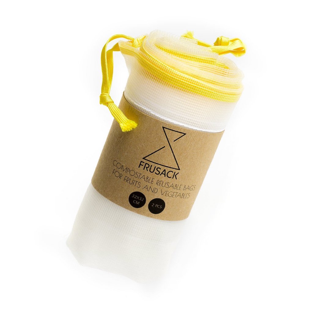 再利用できるプロデュース・バッグ - FRUSACK DUO - Borderless Creations